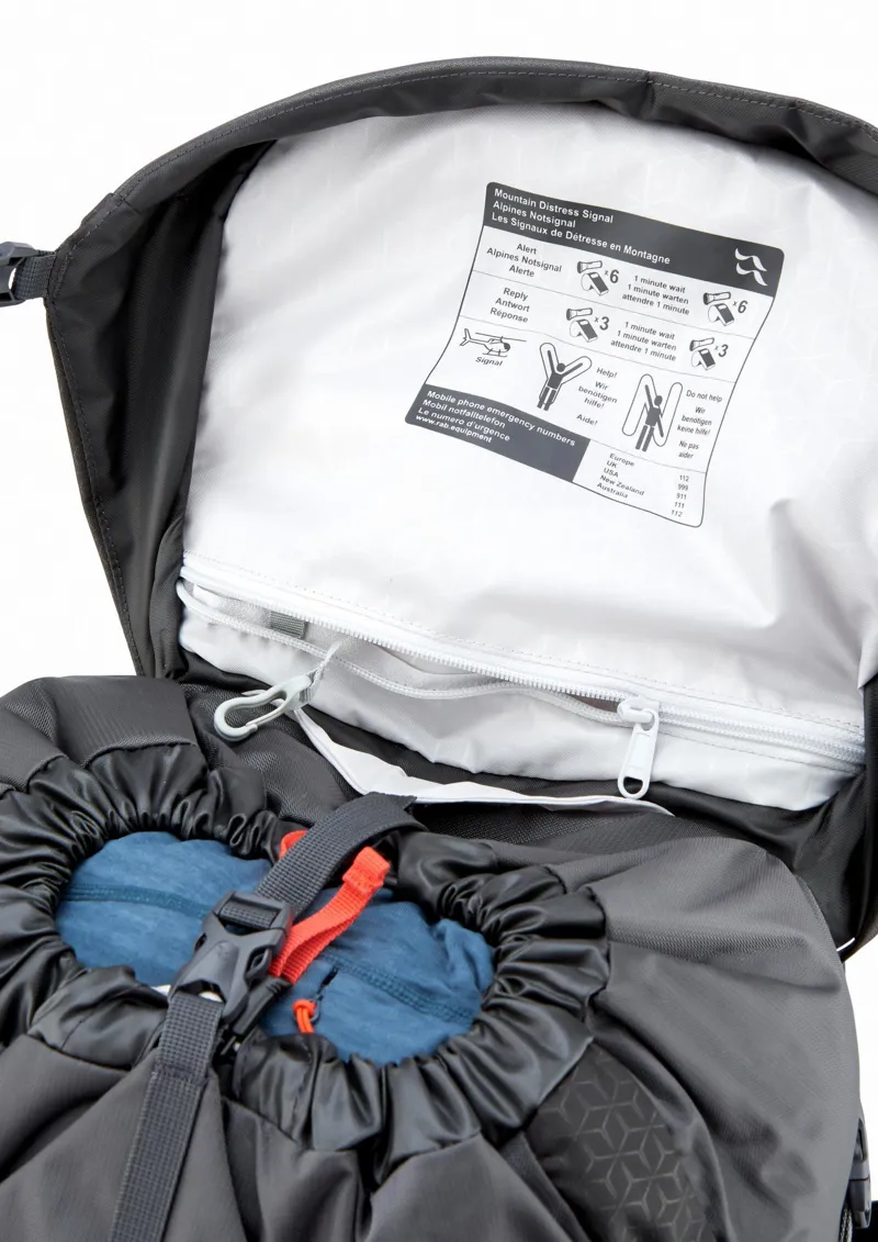 Rab Exion 48 Litre Hiking Pack - Anthracite/Graphene-7