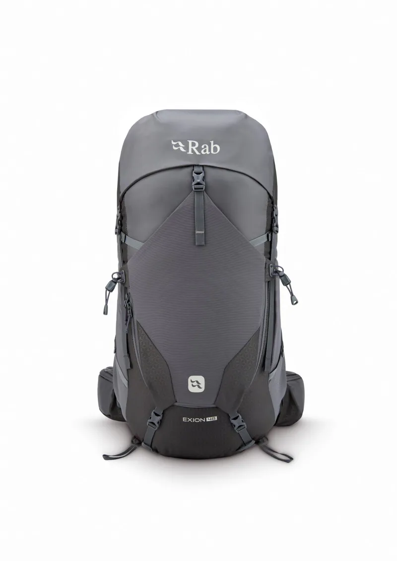 Rab Exion 48 Litre Hiking Pack - Anthracite/Graphene-1