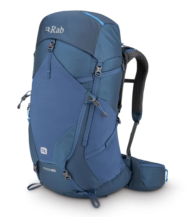 Rab Exion 48 Litre Hiking Pack - Tempest Blue