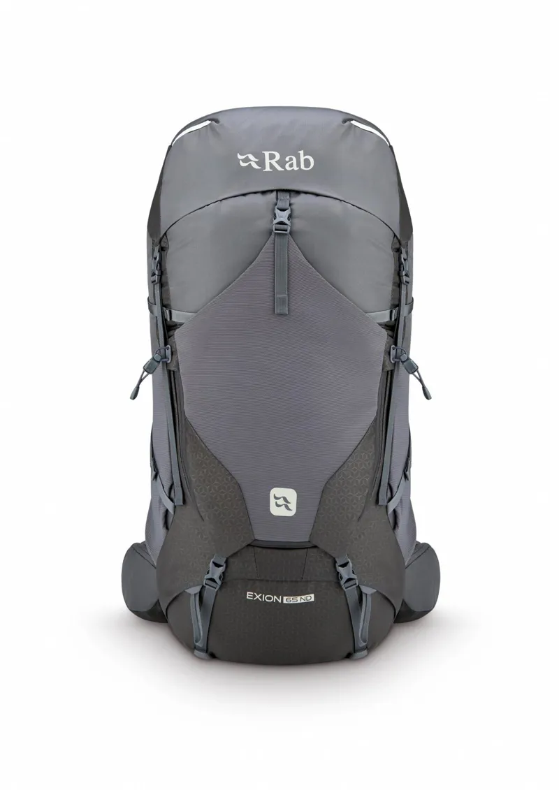 Rab Women's Exion ND 65 Litre Hiking Pack - Anthracite/Graphene-1
