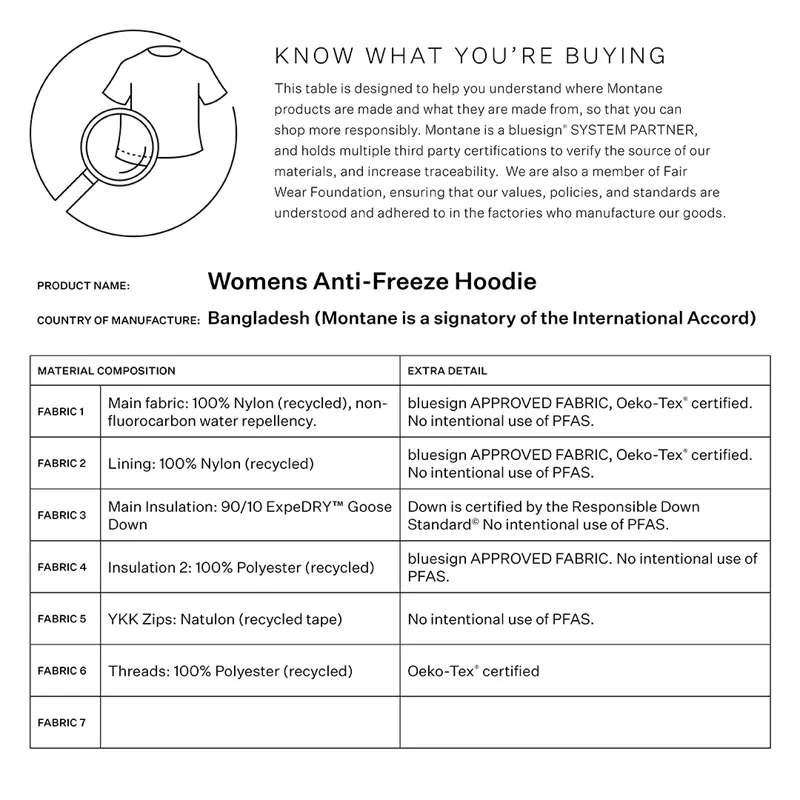 Montane Women's Anti Freeze Hooded Down Jacket - Pink Clay-8