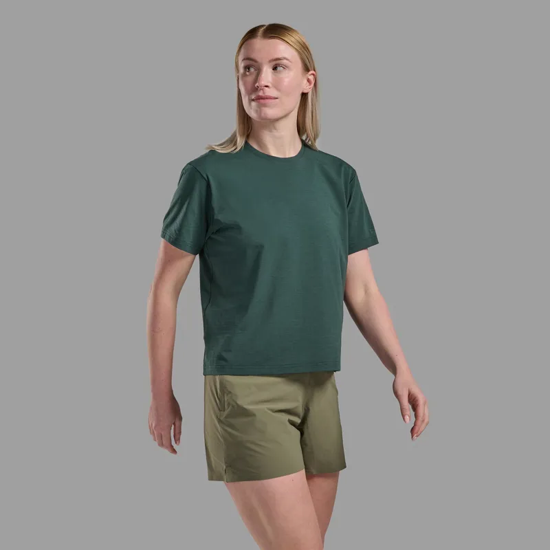 Montane Women's Alhena T-Shirt - Deep Forest-1