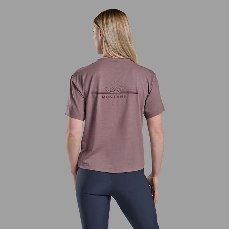 Montane Women's Alhena Mountain 25 T-Shirt - Moonscape-4