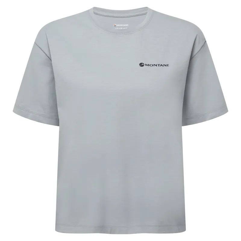 Montane Women's Alhena Mountain 25 T-Shirt - Pebble Blue-1