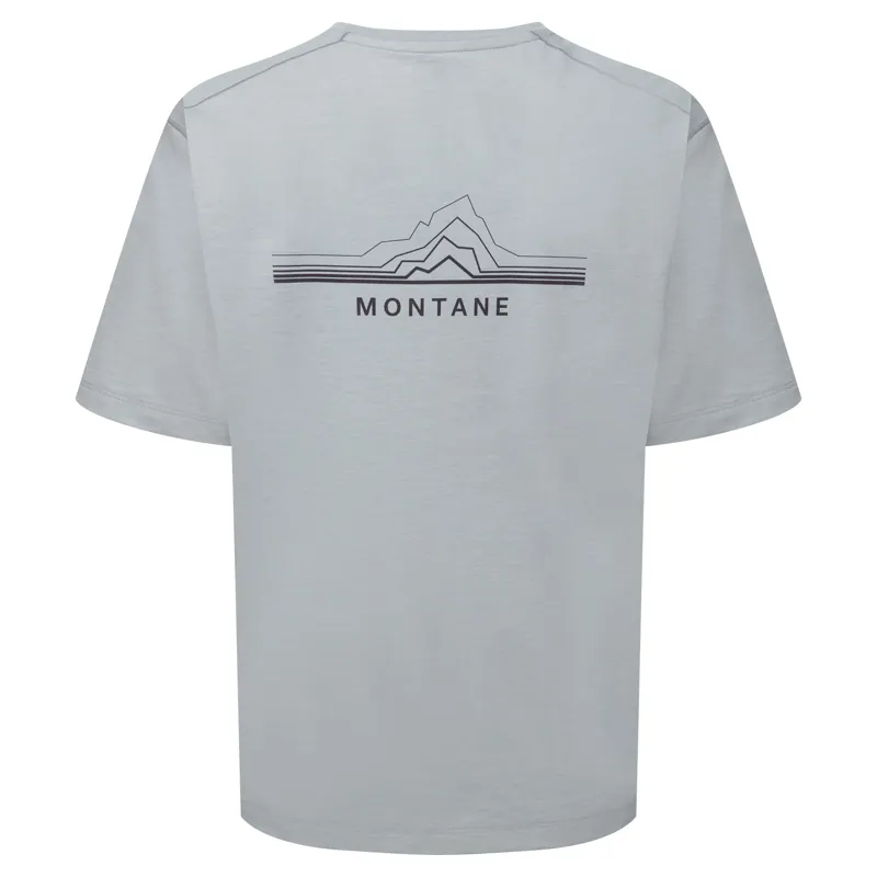 Montane Women's Alhena Mountain 25 T-Shirt - Pebble Blue-2