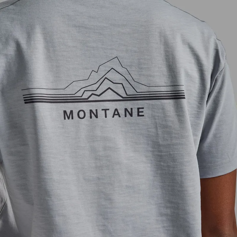 Montane Women's Alhena Mountain 25 T-Shirt - Pebble Blue-5
