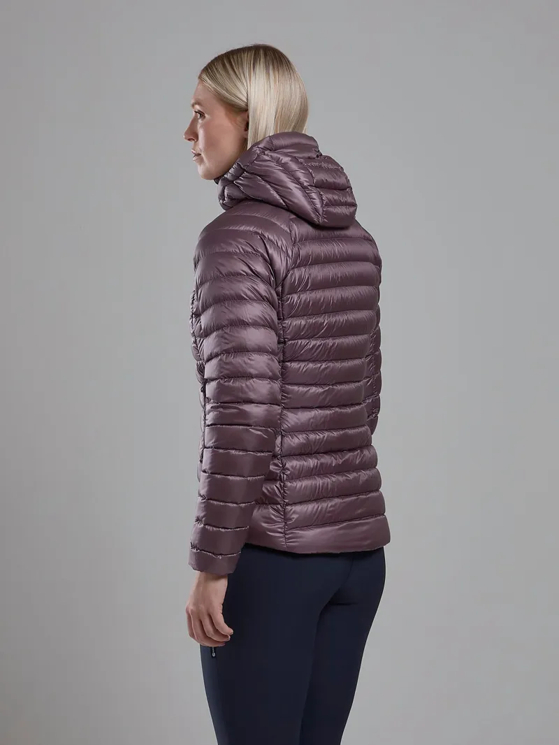 Montane Women's Anti-Freeze Hooded Down Jacket - Moonscape-2