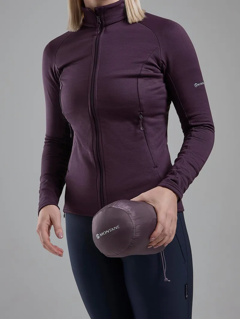 Montane Women's Anti-Freeze Hooded Down Jacket - Moonscape-5