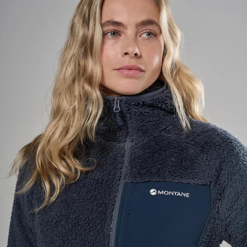 Montane Women's Caldus XT 2.0 Hooded Fleece Jacket - Dark Sky-4