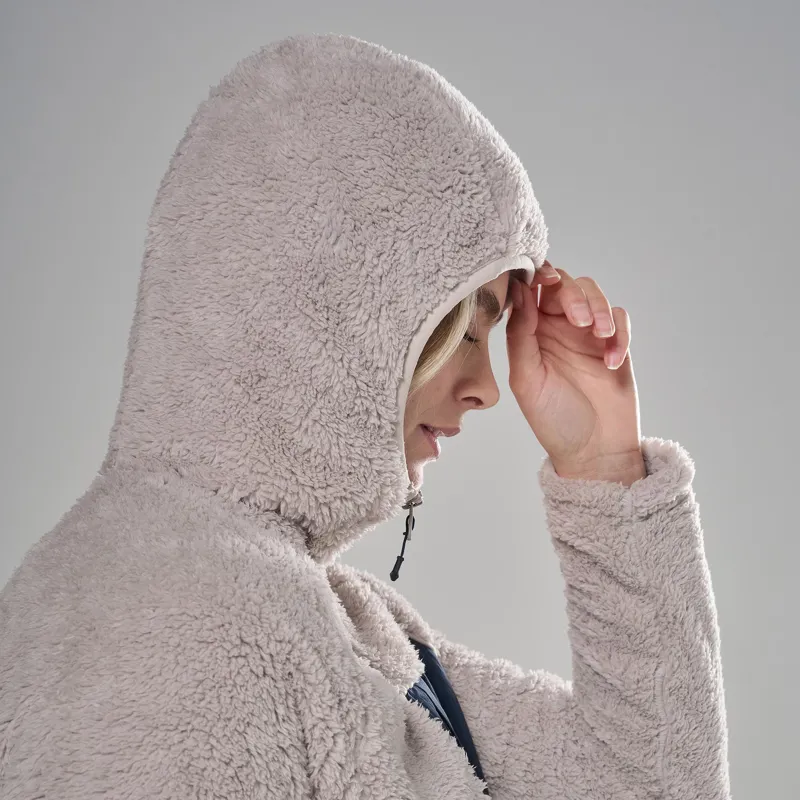 Montane Women's Caldus XT 2.0 Hooded Fleece Jacket - Oyster-5