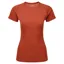 Montane Women's Dart T-shirt - Saffron Red