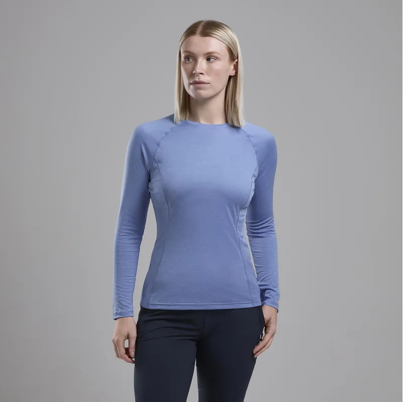 Montane Women's Dart Long Sleeve T-Shirt - Cornflower-1