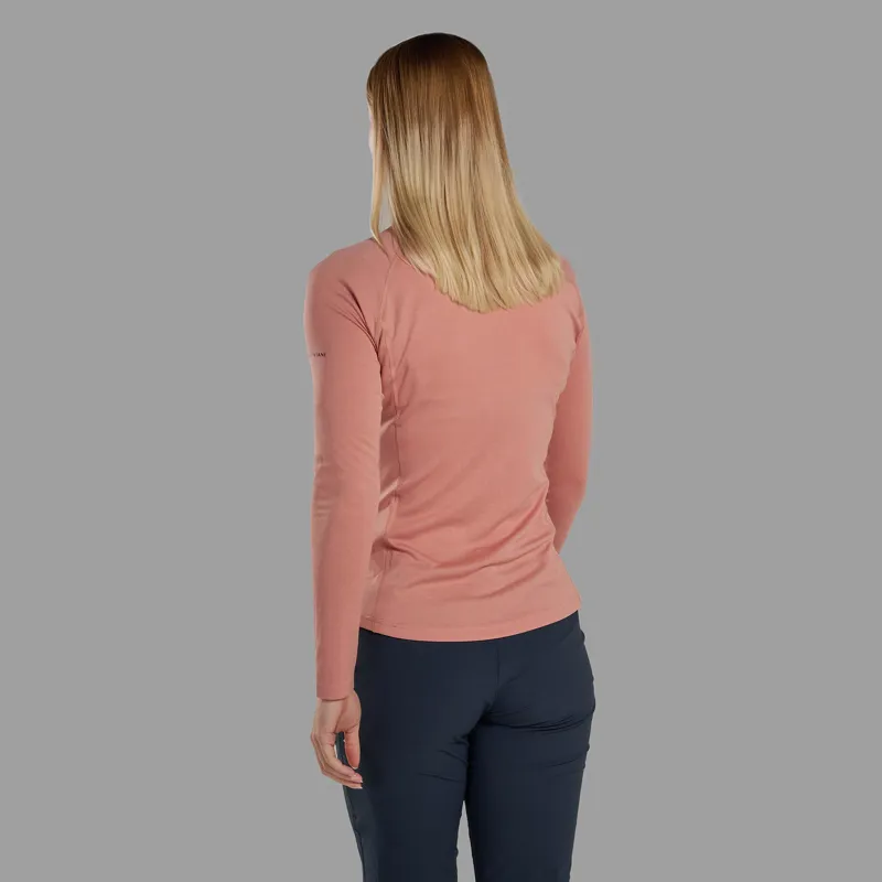 Montane Women's Dart Long Sleeve T-Shirt - Pink Clay-2
