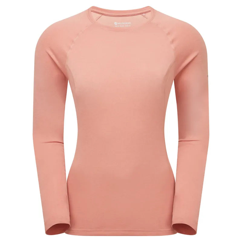 Montane Women's Dart Long Sleeve T-Shirt - Pink Clay