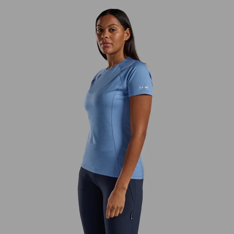 Montane Women's Dart T-shirt - Cornflower-1