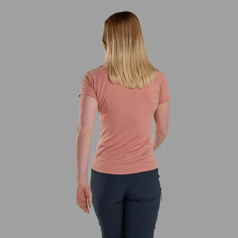Montane Women's Dart T-shirt - Pink Clay-3