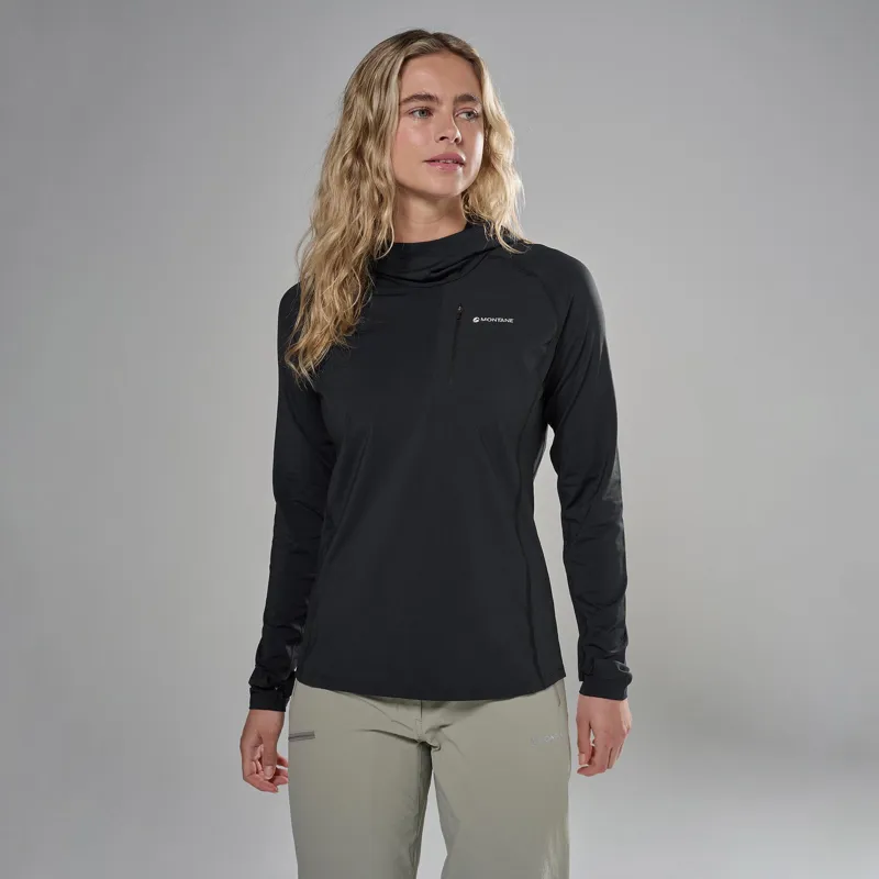 Montane Women's Dart XT Thermal Hoodie - Black-1