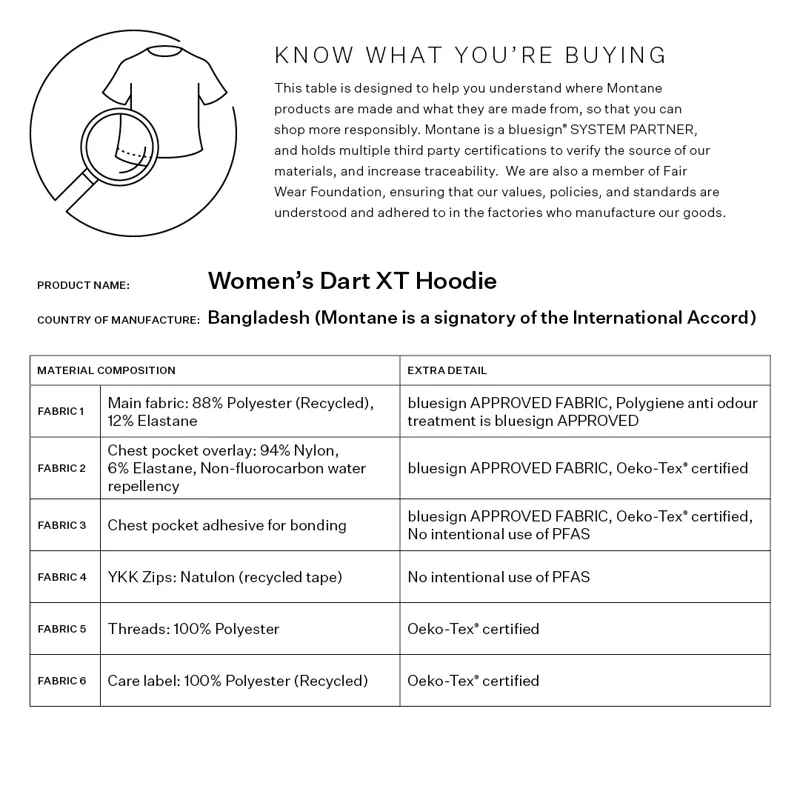 Montane Women's Dart XT Thermal Hoodie - Caper-7