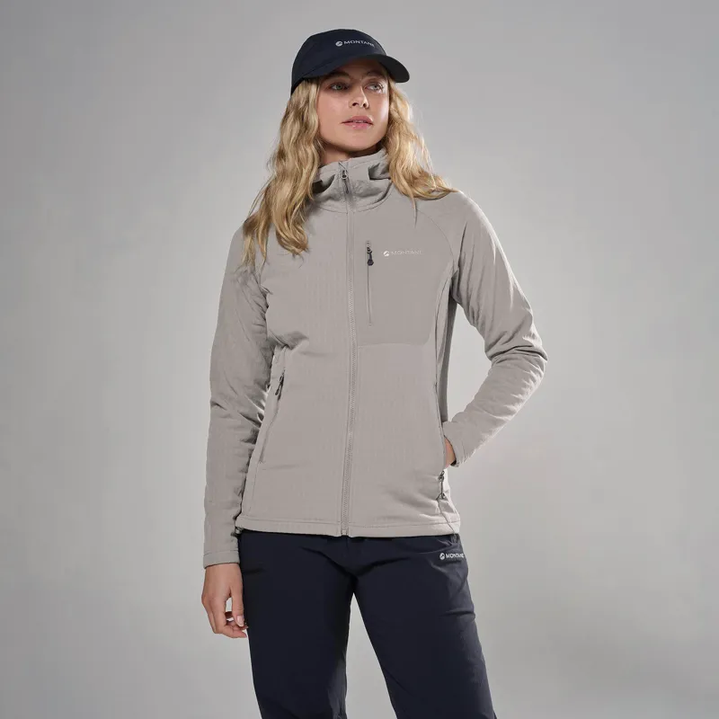 Montane Women's Dura Hooded Fleece Jacket - Ridge-1