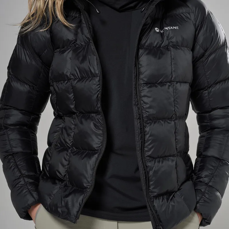 Montane Women's Icarus 3.0 Hooded Insulated Jacket - Black-6