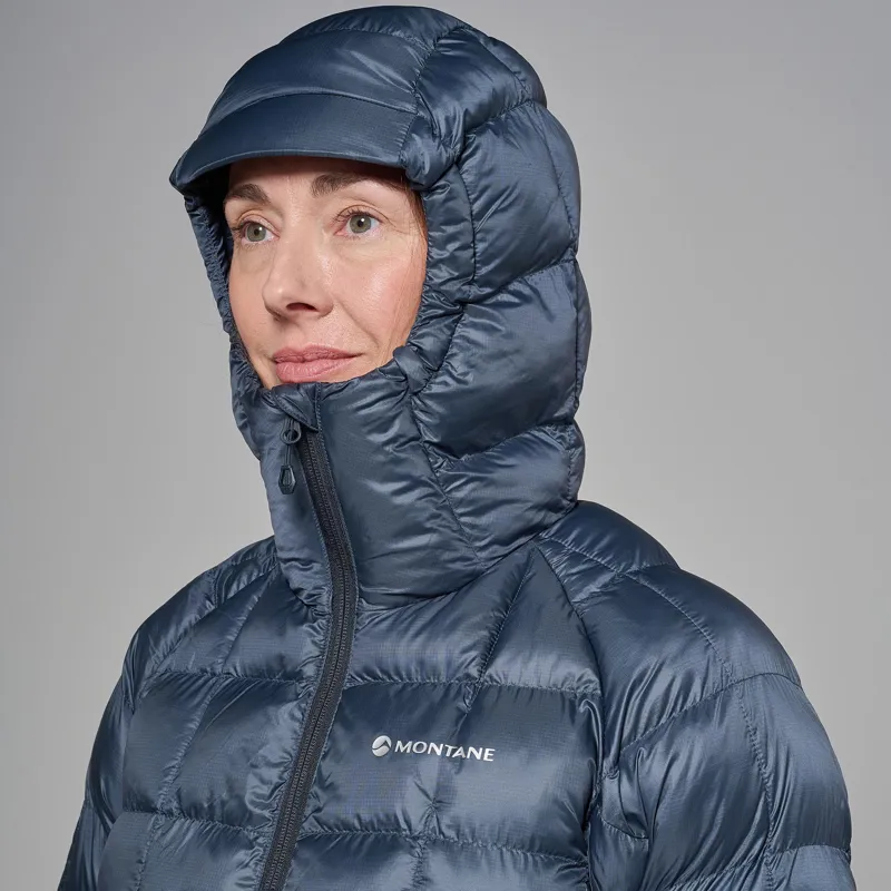Montane Women's Icarus 3.0 Hooded Insulated Jacket - Dark Sky-4