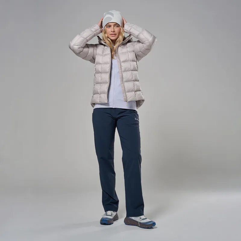 Montane Women's Icarus 3.0 Hooded Insulated Jacket - Oyster-3