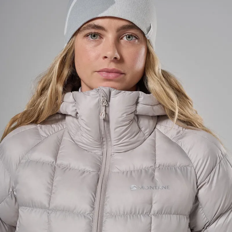 Montane Women's Icarus 3.0 Hooded Insulated Jacket - Oyster-4