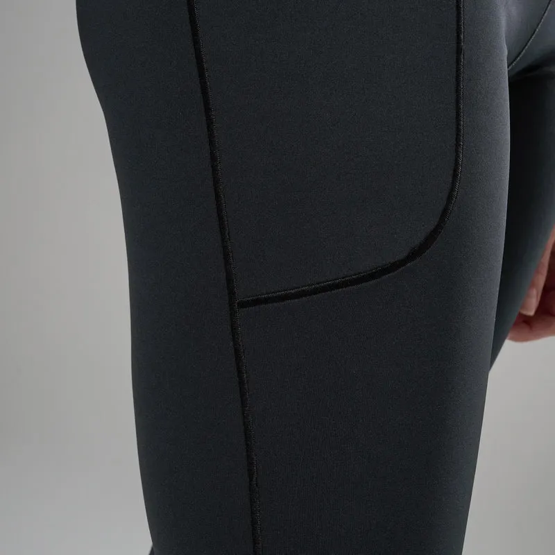Montane Women's Ineo Lite Tights Short Leg - Black -6