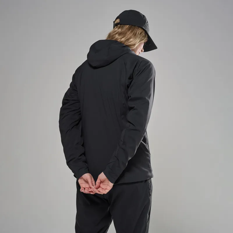 Montane Women's Khamsin Lite Hooded Softshell Jacket - Black-2