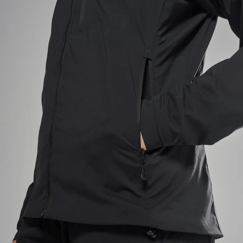 Montane Women's Khamsin Lite Hooded Softshell Jacket - Black-7