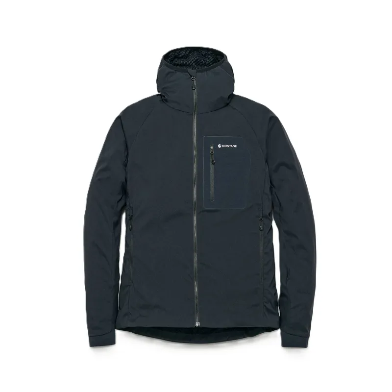 Montane Women's Khamsin Lite Hooded Softshell Jacket - Black