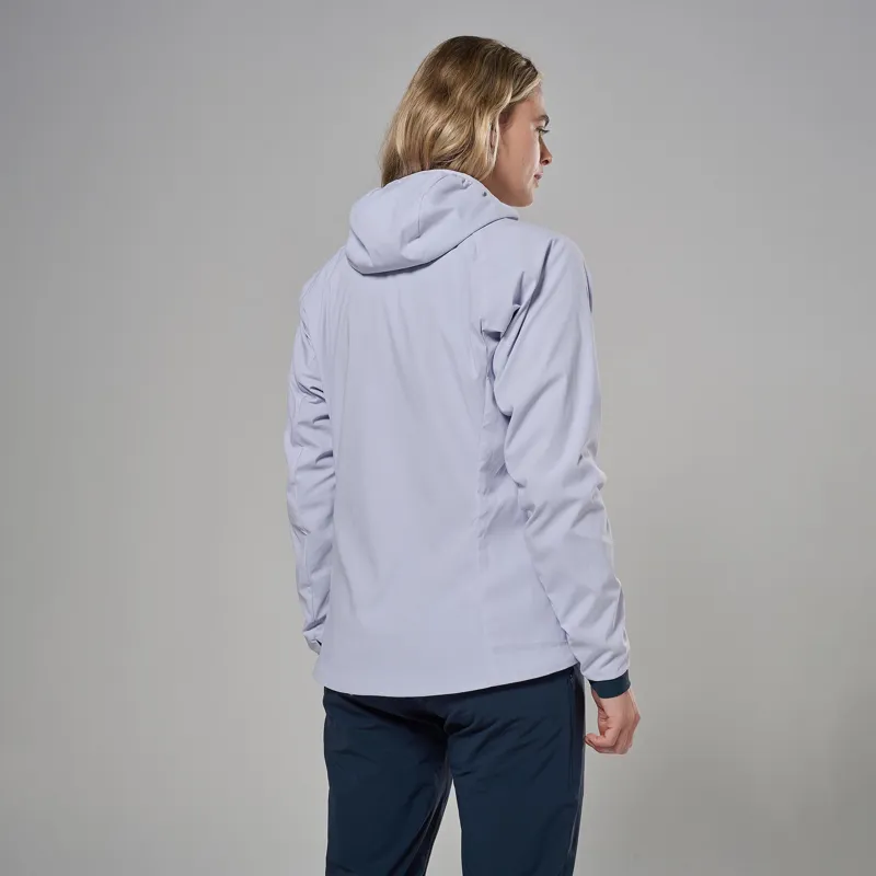 Montane Women's Khamsin Lite Hooded Softshell Jacket - Lilac Haze-2
