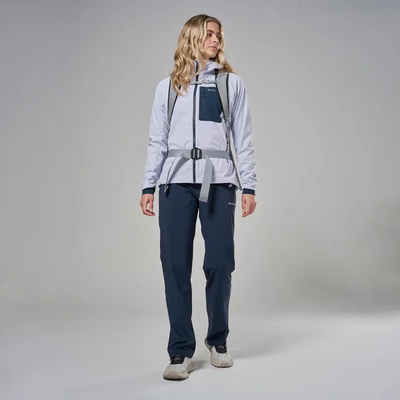 Montane Women's Khamsin Lite Hooded Softshell Jacket - Lilac Haze-3