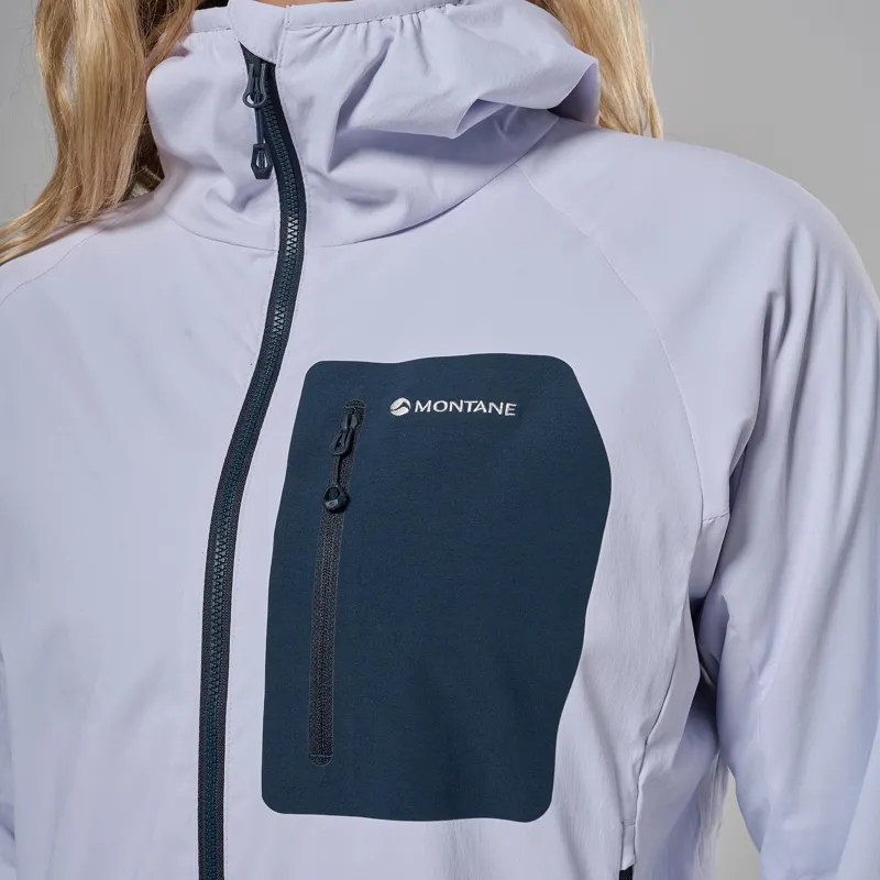 Montane Women's Khamsin Lite Hooded Softshell Jacket - Lilac Haze-7