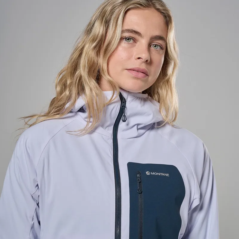 Montane Women's Khamsin Lite Hooded Softshell Jacket - Lilac Haze-4