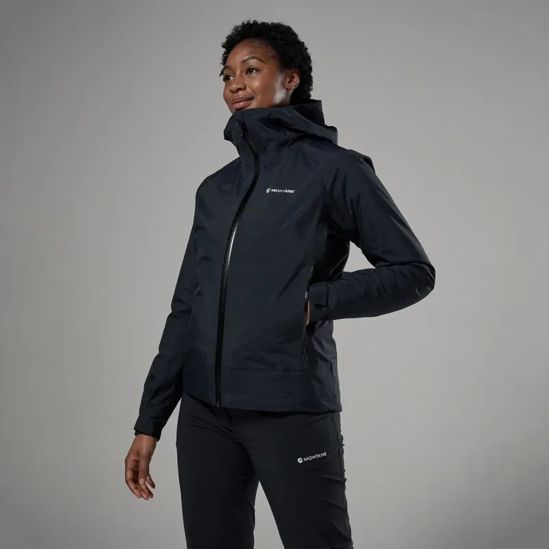 Montane Women's Norste Waterproof Jacket - Black-3