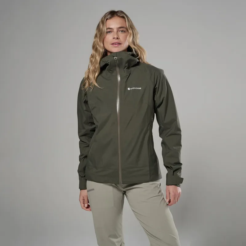 Montane Women's Norste Waterproof Jacket - Moss-1