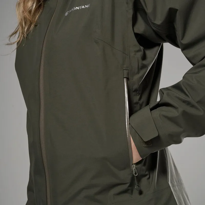 Montane Women's Norste Waterproof Jacket - Moss-6