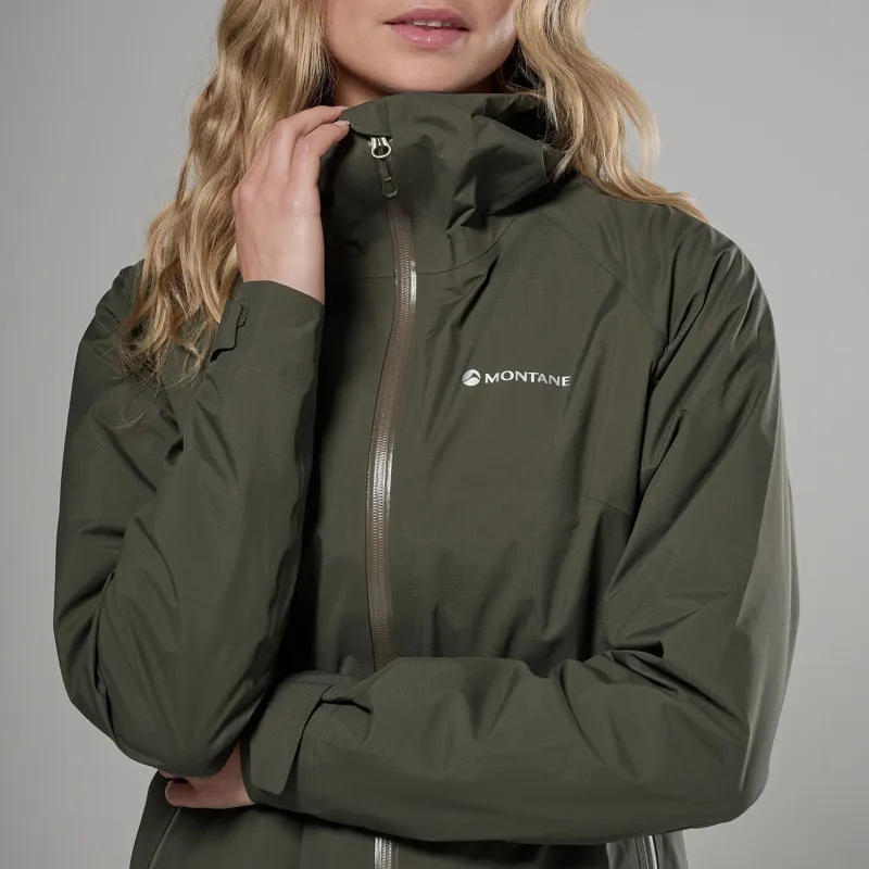 Montane Women's Norste Waterproof Jacket - Moss-5