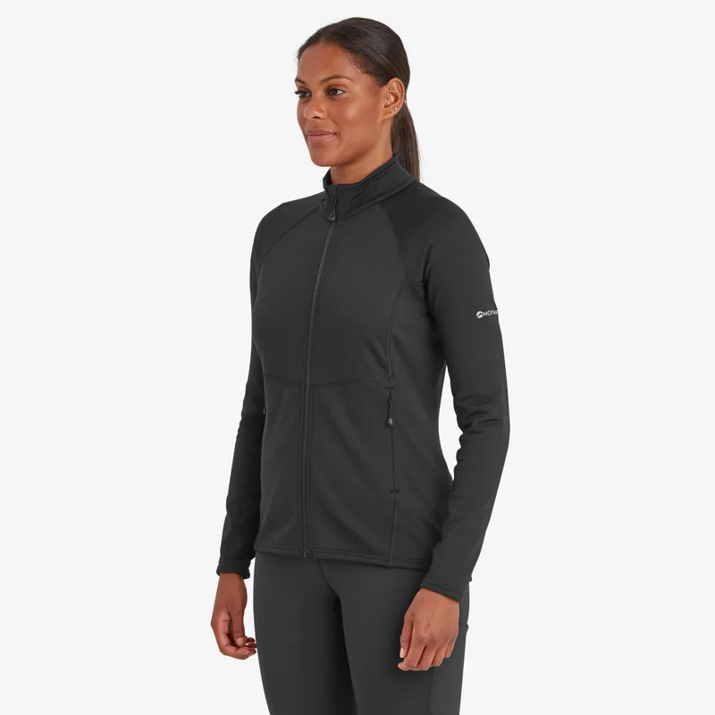 Montane Women's Protium Fleece Jacket - Black-3