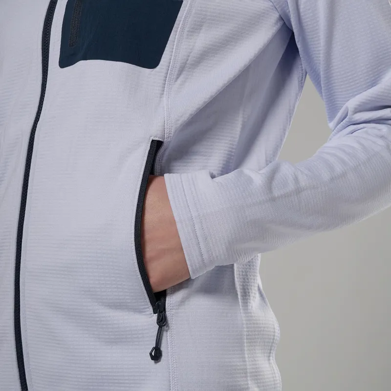 Montane Women's Protium Hooded Fleece Jacket - Lilac Haze-5