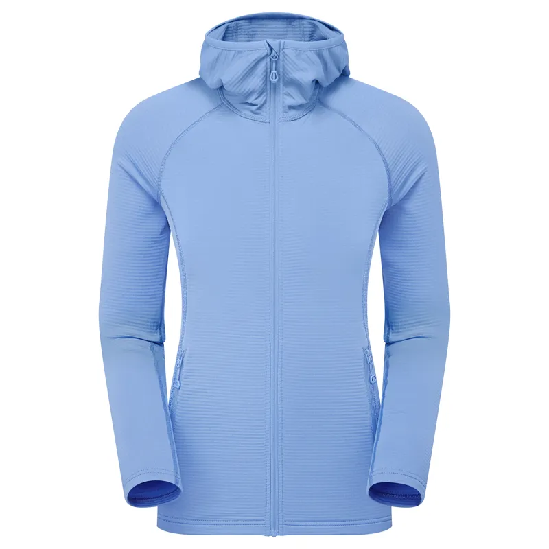 Montane Women's Protium Lite Hooded Fleece Jacket - Cornflower