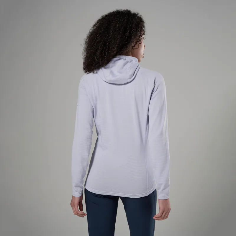 Montane Women's Protium Lite Hooded Fleece Jacket - Lilac Haze-2