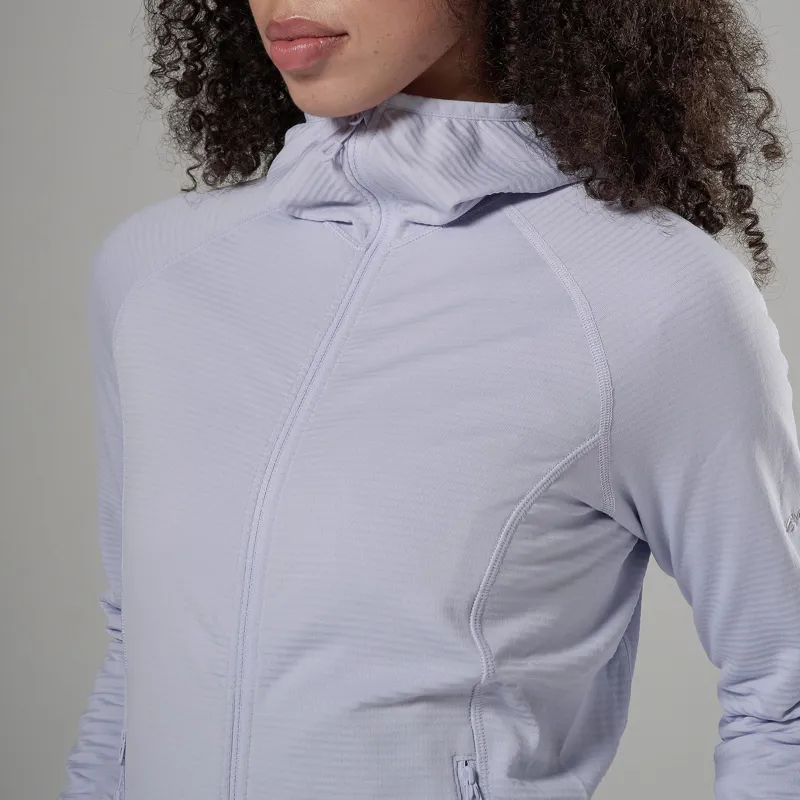 Montane Women's Protium Lite Hooded Fleece Jacket - Lilac Haze-3
