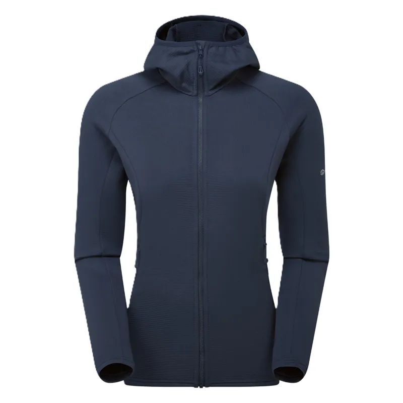 Montane Women's Protium Hooded Fleece Jacket - Eclipse Blue