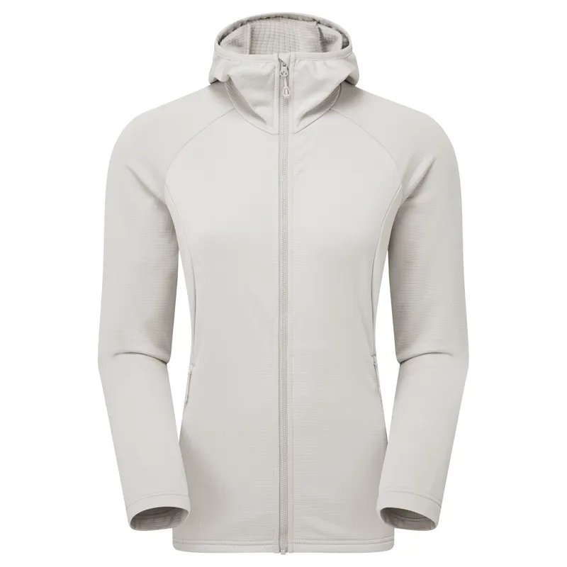 Montane Women's Protium Hooded Fleece Jacket - Oyster