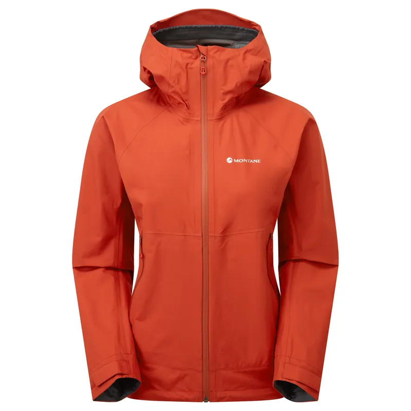 Montane Women's Spirit Lite Waterproof Jacket - Saffron Red