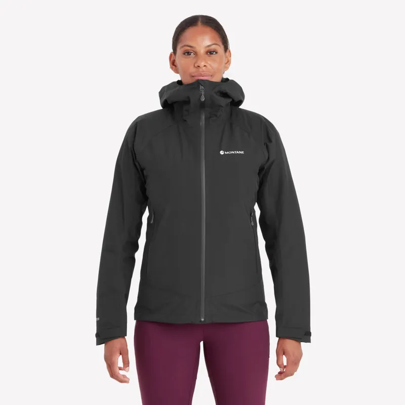 Montane Women's Spirit Waterproof Jacket - Black-2