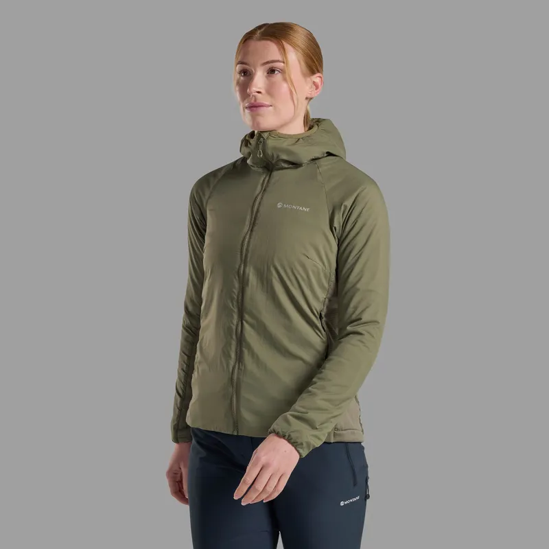 Montane Women's Sirocco Hooded Insulated Jacket - Caper-1