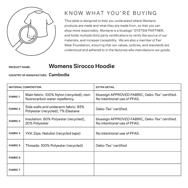 Montane Women's Sirocco Hooded Insulated Jacket - Caper-7